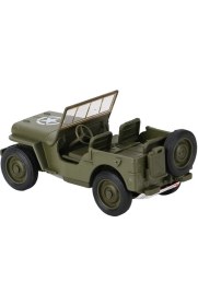 Resim 43723 Welly Jeep Willys 1:32 -Karsan Oyuncak 