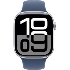 Resim Apple Watch Series 10 GPS 46 MM Alüminyum Kasa Spor Kordon M/L Akıllı Saat (Apple Türkiye Garantili) 