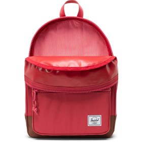 Resim Herschel Heritage™ Çocuk | Su İtici Kumaş Sırt Çantası, 15 L - Canlı Kırmızı - Taba / OS 