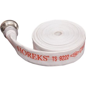 Resim KKDAVM 2" Içi Kauçuk Beyaz 20 Mt Yangın Hortumu Ts 9222 - Ts En 14540 Belgeli Hortum 