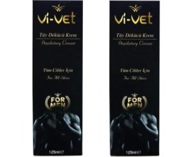 Resim Vi-Vet Tüy Dökücü Krem 125 ml Erkek x 2 Adet 