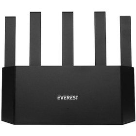 Resim Everest Ewr-x3000mbps-v1 X3000mbps Dualband 5 6dbi 1 Wan Port + 3 Lan Port Wi-fi 6 Wisp+ap+repeater Destekli Kablosuz Wifi Router 