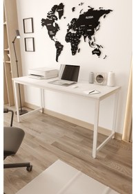 Resim Çalışma Bilgisayar Ofis Masası 60x160 Cm - Beyaz 
