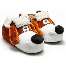 Resim Twigy Bobo Kadın,Garson Boy Hayvanlı Panduf Kahverengi 36/41 