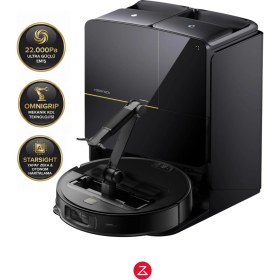 Resim Roborock 22.000 Pa Ultra Emiş Gücü Çöp Boşaltma Istasyonlu Mekanik Kollu Yapay Zeka Destekli Robot Süpürge ve Mop Saros Z70, Siklon Filtre ve Epa/hepa Filtre Üst Seviye Zeka + Tiftik Toplama Cihazı 