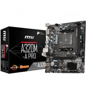 Resim MSI A320m-a Pro Ddr4 S+v+gl Am4 (matx) 