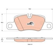 Resim TRW GDB1849 Fren Balatasi Arka - ( Porsche : 911 3.8 Carrera S 11- ) (WA967136) 