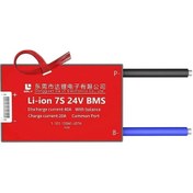 Resim Daly Bms Li-ion 7s 24v 40a Balanslı Ortak Port 