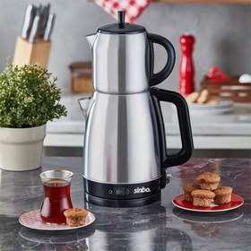 Resim STM-5827 1.7 L Inox Çay Makinesi 