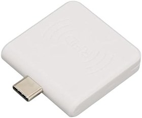 Resim Telefon Kartı Okuyucu, Cep Telefonu için 125Khz Kart Okuyucu Tak ve Çalıştır (Beyaz) 