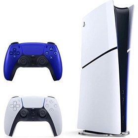 Resim Sony Playstation 5 Slim Digital 825 GB - 2. Kobalt Mavi Dualsense Oyun Kolu (İthalatçı Garantili) 