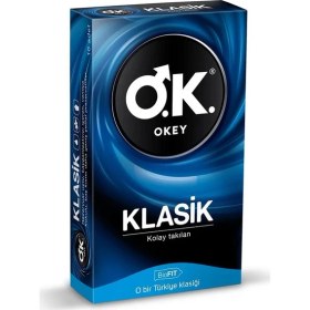 Resim Okey Klasik Prezervatif 10 Adet 