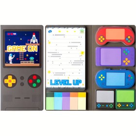 Resim 550 Parça Video Oyun Tutkunun Rüyası Yapışkan Not Seti - 11 Benzersiz, Renkli Tasarım, Okul, Ofis ve Ev Düzenlemesi İçin Uygun Yeniden Kullanılabilir Memo Bloklar, Oyuncular ve Kırtasiye Severler İçin Mükemmel 