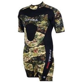 Resim Apnea Hunter Shorty Dalış Elbisesi Kamuflaj 