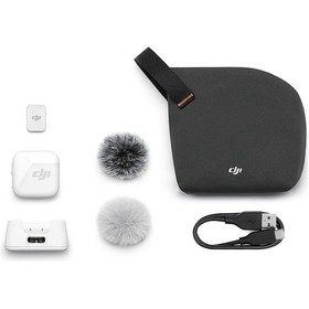 Resim Djı Mic Mini Transmitter Mikrofon Beyaz 