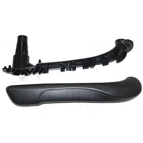 Resim Kr-608 - Kapı İç Kolçak Takım Sol Siyah Kangoo Iıı 