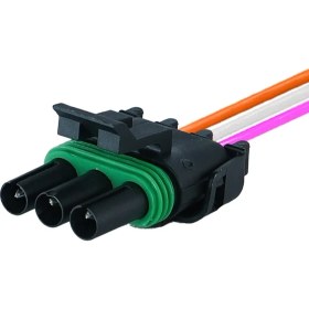 Resim Aptiv (Delphi) Map Sensör Soketi 3 Pin Kablolu 