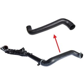 Resim TURBO HORTUMU PLASTİK BORU HARİÇ OK İLE GÖSTERİLEN BÜYÜK HORTUM FORD MONDEO IV 2.0 TDCI FORD S MAX I 2.0 TDCI FORD GALAXY III 2.0 TDCI 