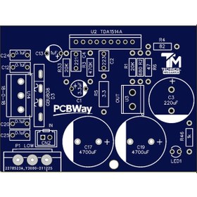 Resim 50 Watt Tek Kanal Mono Amfi Devresi Tda1514A 