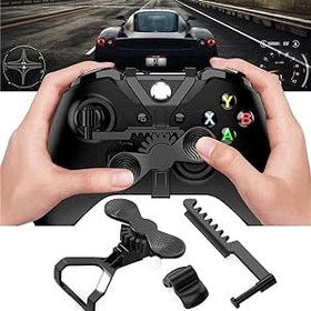 Resim LiLiTok Mini Steering Wheel for Xbox One and for Xbox One S Mini Steering Wheel Game Controller Auxiliary Replacement Accessories 