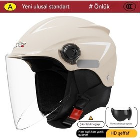 Resim Shidai888 Kaskı Dört Mevsim Evrensel Kış Sıcak Çıkarılabilir Eşarp Haki 