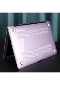 Resim Apple Uyumlu MacBook Air Kılıf 13 İnç Parlak Kristal Eski Usb'li Model 2010-2017 A1369 A1466 İle Açık Lila 