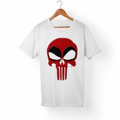 Resim Alfa Tshirt Punisher Çocuk Beyaz Tişört 