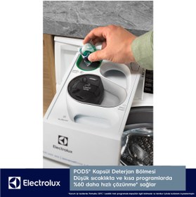 Resim Electrolux EW6F341PST UniversalDose A Enerji Sınıfı 10kg 1400 Devir Çamaşır Makinesi Beyaz 