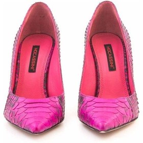 Resim Mocassini Kadın Gece & Abiye Ayakkabı 4924-84 Fuşya 