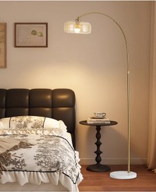 Resim Thea Cam Başlıklı Deve Boynu Lambader Eskitme 