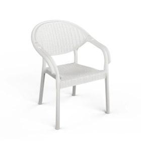 Resim Verona 90x150 Masa Takımı Camsız Beyaz 