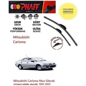 Resim Mitsubişi Carisma Silecek Seti 2001 Model Araca Özel Aparat 