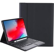Resim Sunsky YT098B-A Bluetooth Klavye Kılıfı Için iPad Air 4 10.9 Inç (2020) Siyah (Yurt Dışından) 