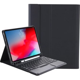 Resim Sunsky YT098B-A Bluetooth Klavye Kılıfı Için iPad Air 4 10.9 Inç (2020) Siyah (Yurt Dışından) 