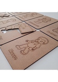 Resim Jobs Meslek Figür Ahşap Boyama Seti- Eğitici Çocuk Oyuncakları 