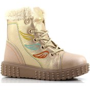 Resim YGTSHOES Star Kids Kız Çocuk Kürklü Bot 