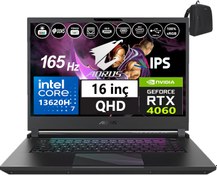 Resim Gigabyte Aorus 15 Bkf Intel Core I7-13620H 48GB Ddr5 512GB SSD 8GB\u002FRTX4060 140W Freedos 15.6\ 165Hz Qhd IPS Taşınabilir Bilgisayar GB15ARSH3TR75W09+WEBLEGELSINÇANTA 