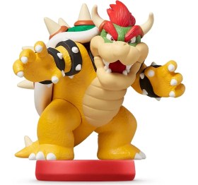Resim Nintendo Switch Bowser Amiibo Figür Super Mario Collection Nintendo Ürünü Dayanıklı Materyal 