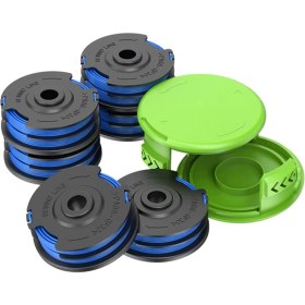 Resim Forge Jungle Kobalt Kst 120X-06 Ipli Giyotin Kapaklı (8 Makara + 2 Kapak) ile Uyumlu Yedek Hat Için (Yurt Dışından) 