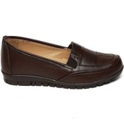 Resim Bestello Bağcıksız Termo Taban Comfort 018-m113 Kadın Ayakkabı Kahve 