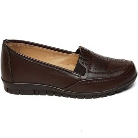 Resim Bestello Bağcıksız Termo Taban Comfort 018-m113 Kadın Ayakkabı Kahve 