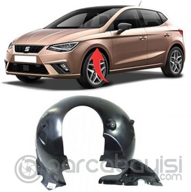 Resim 2003-2008 SEAT IBIZA DAVLUMBAZ,ÇAMURLUK ÖN SOL | 6L0809957C | 6L0809957C 