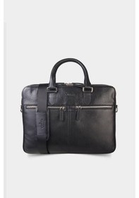 Resim Guard 3 Bölmeli Siyah Deri Evrak Çantası - Grd2403xw22154 Diğer 