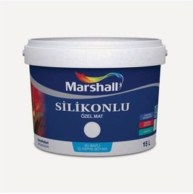 Resim Silikonlu Özel Mat Iç Cephe Boyası 15 Lt Şampanya 