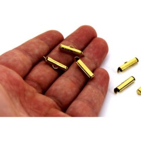 Resim yfhobi 4 Adet - 15 Mm Miyuki Kapama, Bağlantı Aparatı, Metal Kapama, Ham Pirinç 
