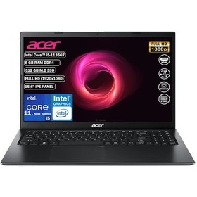 Resim Extensa EX215-54 İntel Core i5 1135G7 8 GB 512 GB SSD Freedos 15.6" FHD Taşınabilir Bilgisayar NX.EGJEY.005 