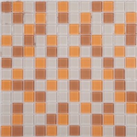 Resim Tezgah Arası 4mm Kristal Cam Mozaik ( 1 Kutu = 1 m2 Fiyatıdır ) 