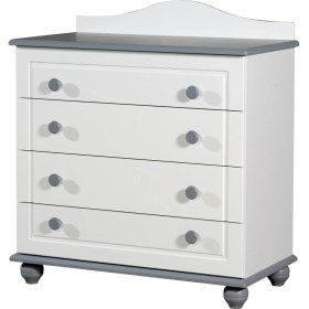Resim Meltem Smart Carino Gri Şifonyer 