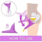 Resim Willowhaven Kadın Pisuvar Açık Seyahat Kamp Pisuvar Huni Taşınabilir Çok Renkli Çok Renkli 