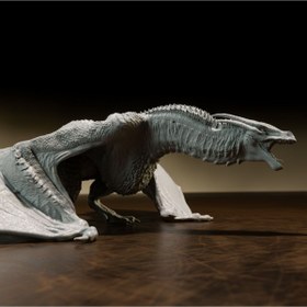 Resim TuransoyCraft Syrax Ejderha House Of Dragon Game Of Thrones Figür (17 Cm Genişlik) 